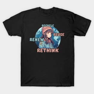 Recycle Reuse Renew Rethink T-Shirt